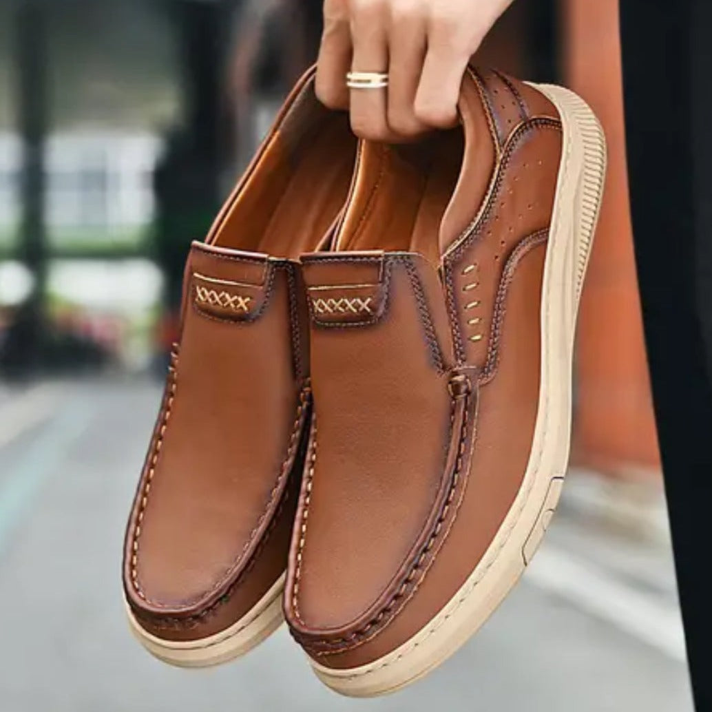 Dr. Urban's Leather Slip-Ons