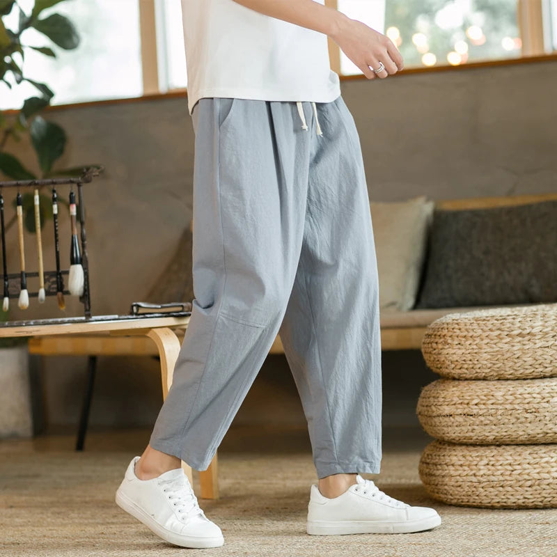 Breezy Linen Trousers