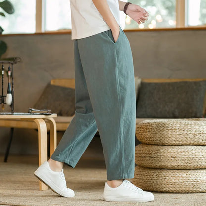 Breezy Linen Trousers