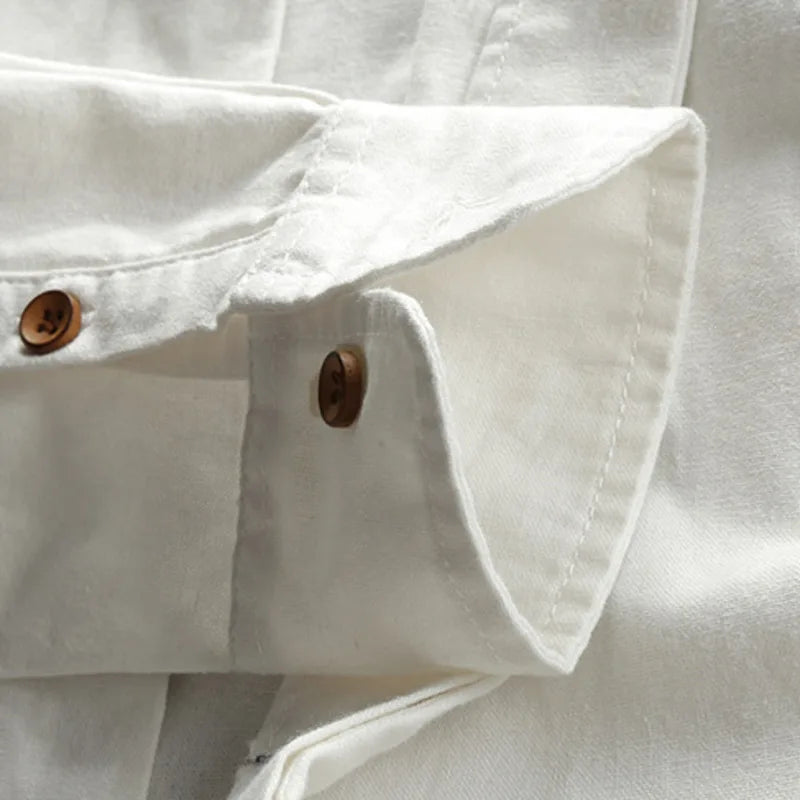 Cypress Linen Long-Sleeve Shirt